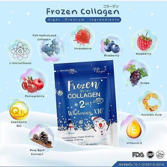 frozen collagen asli thailand